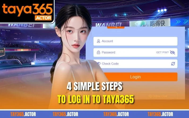 4 simple steps to log in to TAYA365