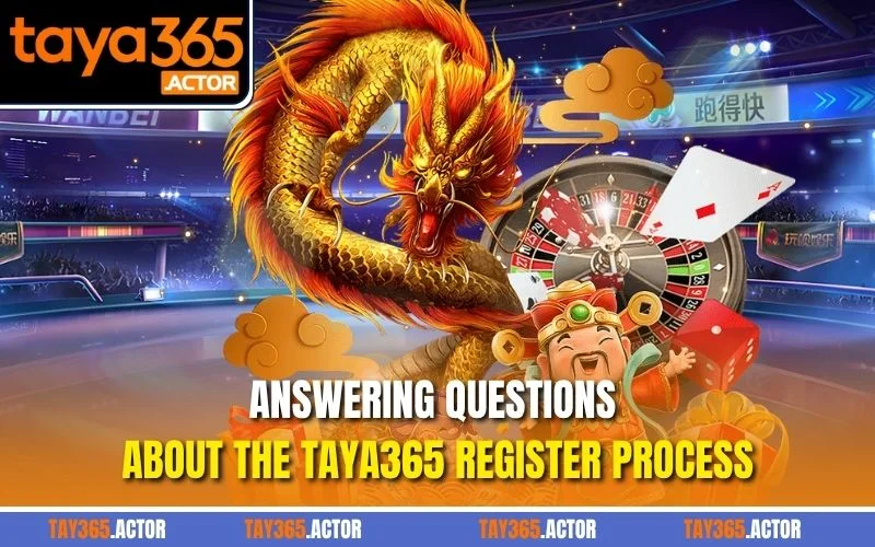 Answering questions about the TAYA365 register process