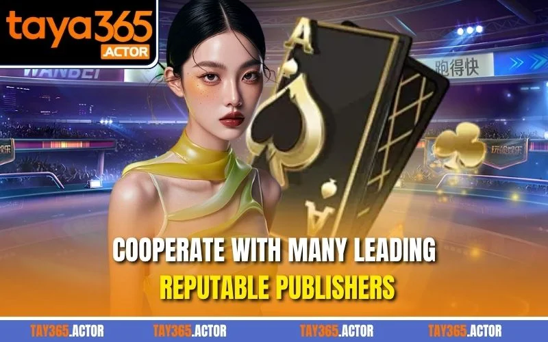 Cooperate with many leading reputable publishers Cooperate with many leading reputable publishers