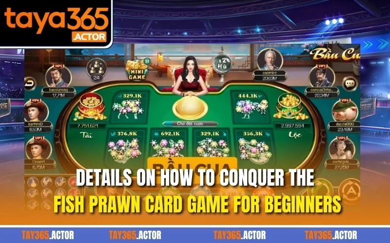 Details on how to conquer the Fish Prawn card game for beginners