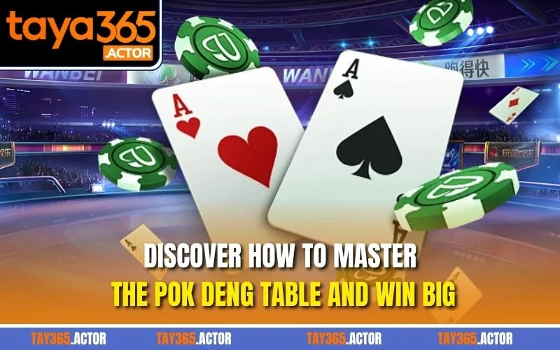 Discover how to master the Pok Deng table and win big