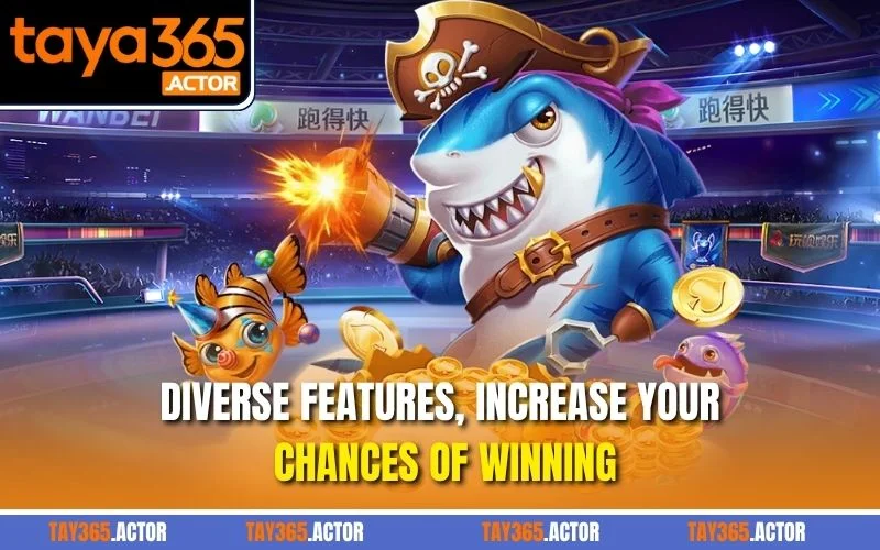 Diverse features, increase your chances of winning