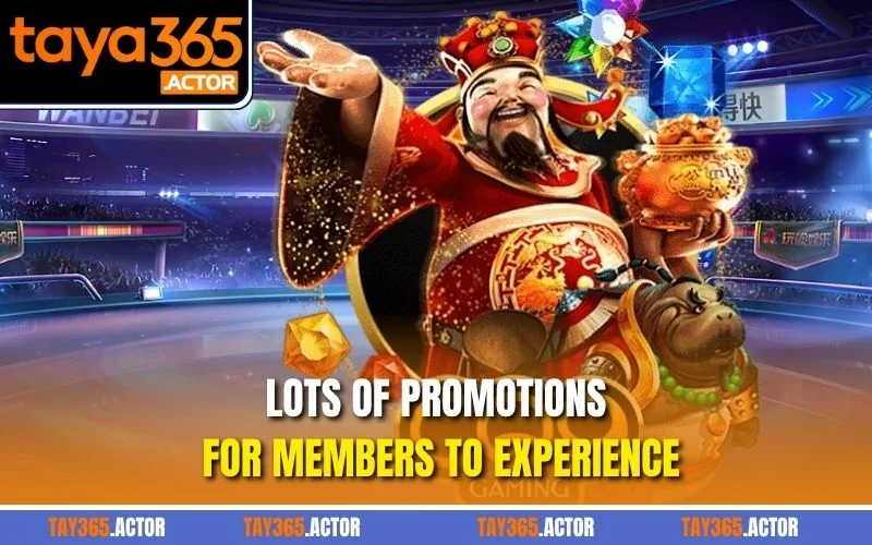 Lots of promotions for members to experience