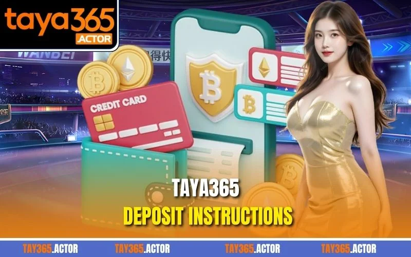 TAYA365 deposit instructions