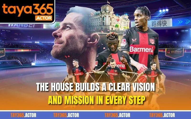 The house builds a clear vision and mission in every step
